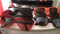 Ray Ban and other Assorted Sunglasses and Cases