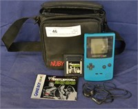 Blue Nintendo Gameboy Color w/ 1 Game