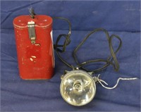 Vintage Forester Headlamp w/ Battery Pack