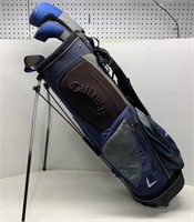 CALLAWAY XJ SERIES JR. GOLF CLUBS & BAG LEFT