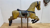 ANTIQUE CAROUSEL GALLOPING HORSE