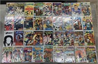 LOT OF 36 MARVEL COMIC BOOKS SPIDERMAN X-MEN