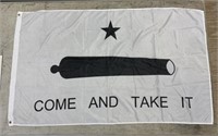LARGE "COME AND TAKE IT" BANNER 60" X 36"