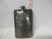 SILVER PLATE FLASK