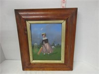 ORIGINAL VICTORIAN OIL PAINTING ON BOARD