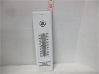 VINTAGE METAL BELL CANADA THERMOMETER