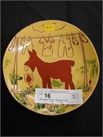 Breininger Pottery Redware Plate