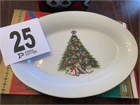 Christmas Serving Platter (DS7)