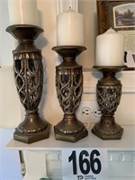 (3) Candle Holders (DS5)