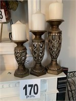 (3) Candle Holders (DS5)