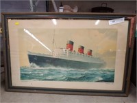 Queen Mary Framed Print