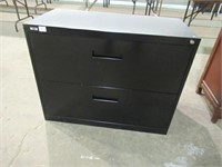 Legal Size Black Metal File Cabinet