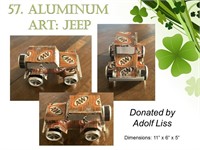 Aluminum Art: Jeep
