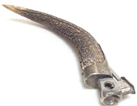 ANTIQUE ANTLER HANDLE CUTTER