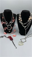 Set of 4 necklaces