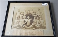 Photograph of Marion High School 1894 Basketball