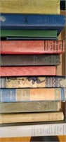 Lot of vintage books.  Some titles included:
