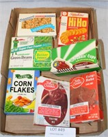 VINTAGE FOOD PACKAGES