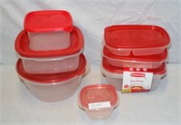 RUBBERMAID FOOD STORAGE CONTAINERS