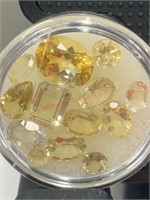 10.14CT TOTAL WEIGHT 11 CITRINE STONES
