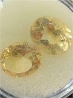 6.62CT TOTAL WEIGHT Yellow topaz STONES
