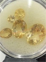 6.56CT TOTAL WEIGHT YELLOW CITRINE