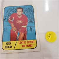 Norm Ullman card Detroit Red Wings 1967-68 Topps