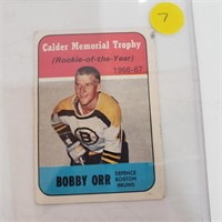 Bobby Orr rookie card  Boston Bruins 1967-68