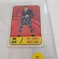 Ron Ellis card Toronto Maple Leafs 1967-68 Topps