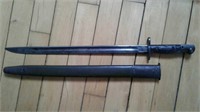 1918 Australian Enfield Bayonet With Scabbard