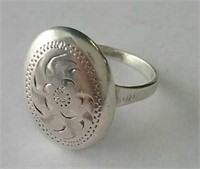 Vintage Birks Sterling Ring Sz 6