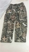 Rain Blocker Camo Pants Sz Youth L