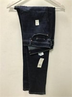 BANANA REPUBLIC MID-RISE SKINNY JEANS SIZE: 31