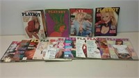 Lot Of Vintage Playboy Magazines Incl. 1967 Gala