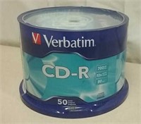 Unopened 50Pk Verbatim CD-R Discs