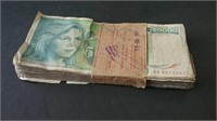Stack Of 1988 Yugoslavia 50000 Dinars Banknotes