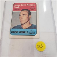 Harry Howell James Norris Memorial Trophy Topps