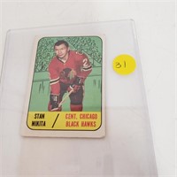 Stan Mikita Chicago Black Hawks Topps 1967-68