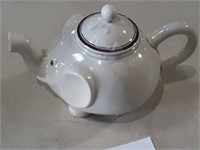 Fitz and Floyd Porcelain Elephant Teapot Coffee