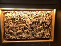 Carved Wood Art