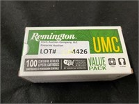 100rds Remington UMC 45 Auto 230gr FMJ
