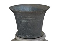 Antique Spanish Colonial Bronze Apothecary Mortar