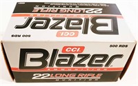 CCI Blazer 22 Long Rifle - 500 Count Brick