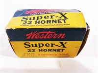 Western Super X 22 Hornet Box - 27 Rounds