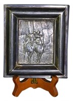 CARLOS E. CABALLERO - Framed Sterling Relief