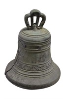 Spanish Colonial Bronze Mission Bell Dated 1785