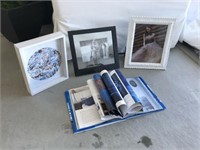 3PC ASSORTED FRAMES & PROP BOOK