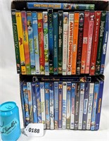 40 Misc DVDs Lot (B) Kids Movies