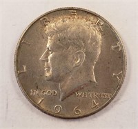 1964 Kennedy 1/2 Dollar
