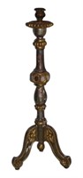 Colonial Style Giltwood Church Altar Candlestick